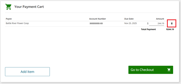 KUBRA Shopping Cart Icon