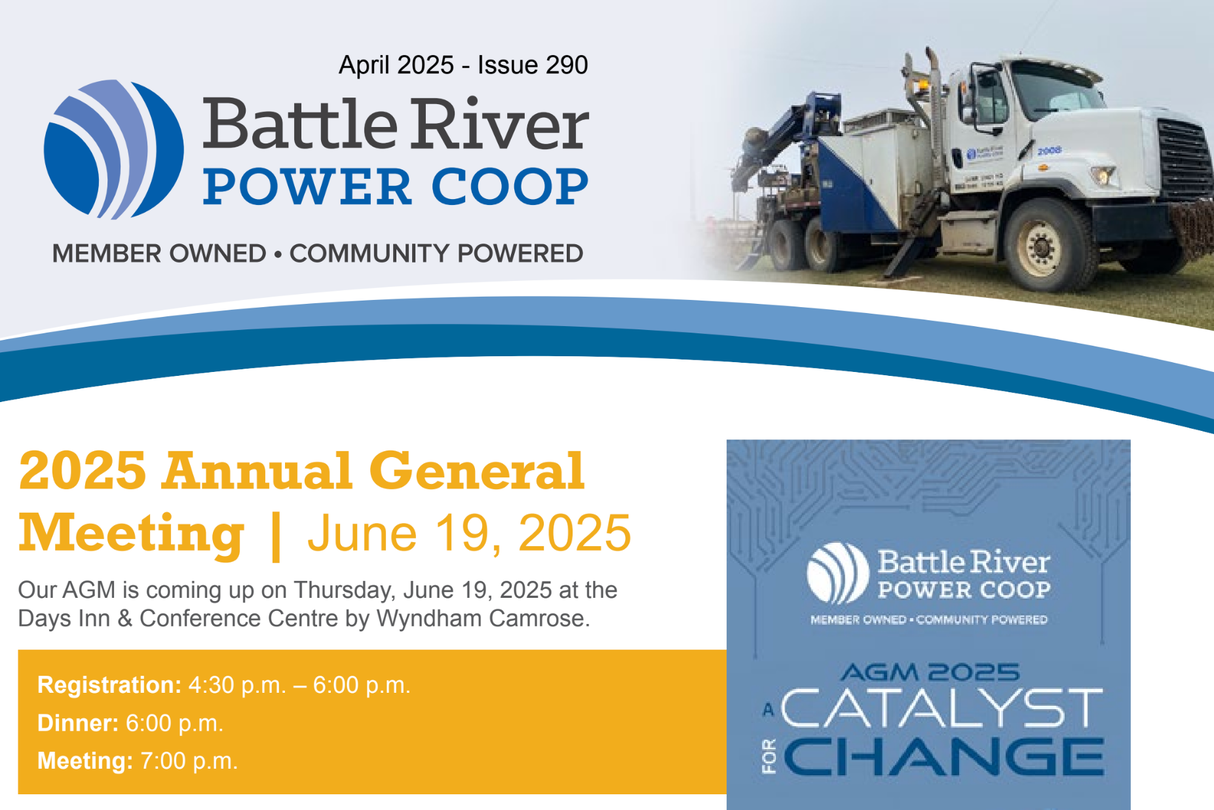 Battle River April 2025 Newsletter Header