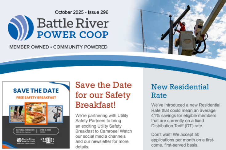 Battle River October 2025 Newsletter Header