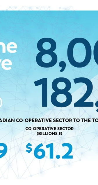 illustration: economic impact of cooperative sector