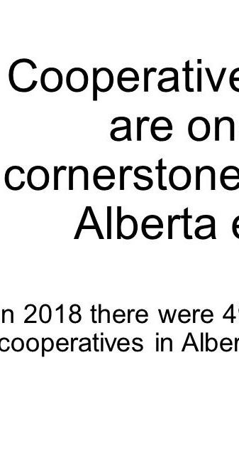 illustration: coop as cornerstone for rural community