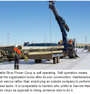 boom lifts power poles