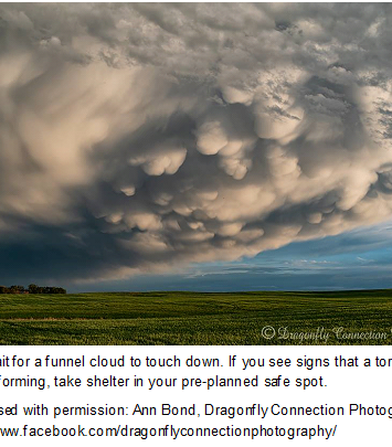 tornado sweeps across prairie