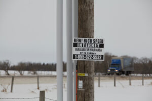 Signs attached to power poles are dangers not only for Powerline Technicians or Linemen, but also for the people who are hanging them.